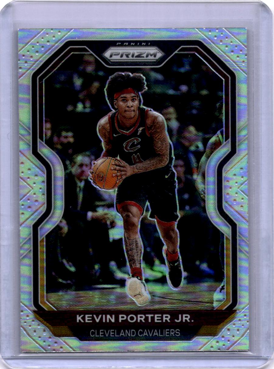 2020-21 Panini Prizm #48 Kevin Porter Jr. Hyper Prizms