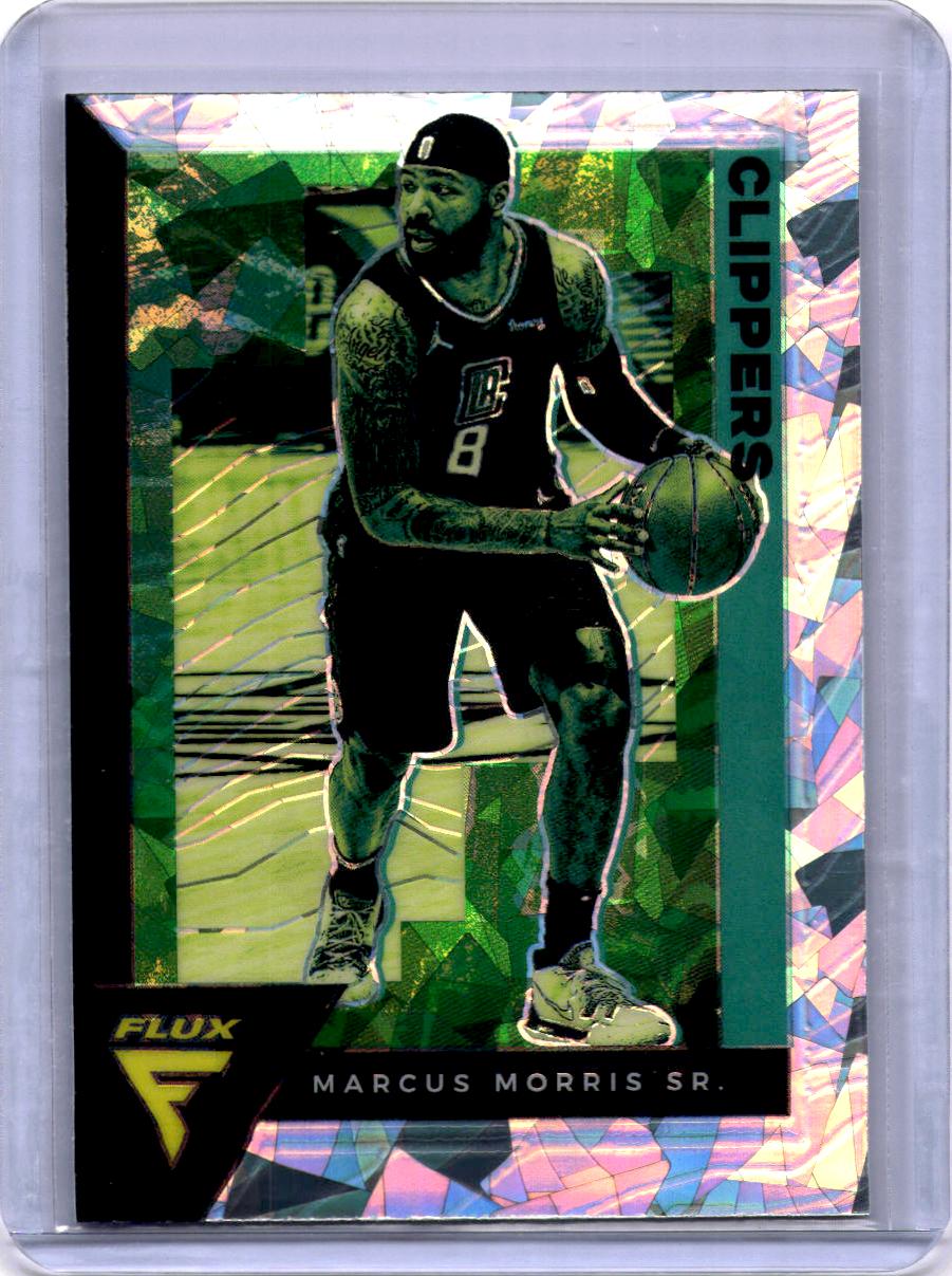 2020-21 Panini Flux #78 Marcus Morris Sr. Fanatics Cracked Ice