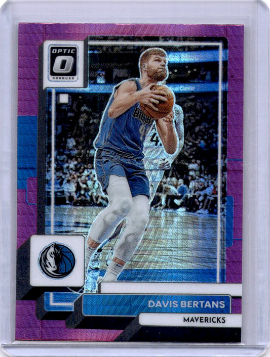 2022-23 Donruss Optic #156 Davis Bertans Purple