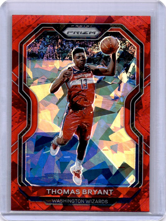 2020-21 Panini Prizm #76 Thomas Bryant Red Ice Prizms