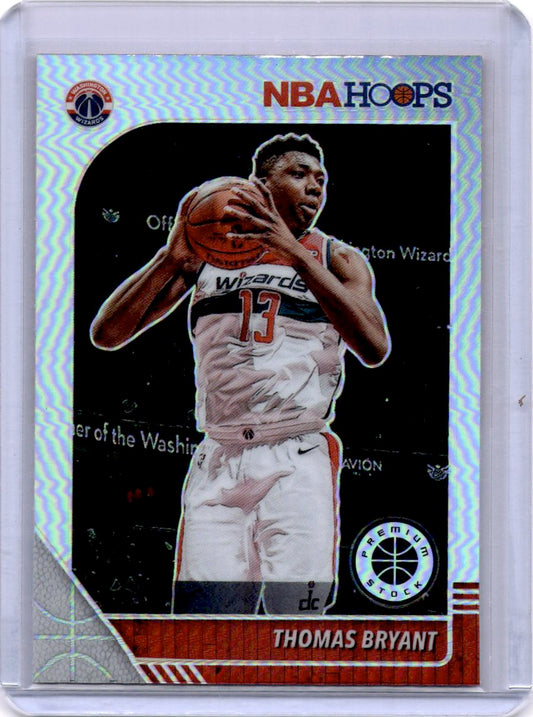2019-20 Hoops Premium Stock #193 Thomas Bryant Prizms Silver