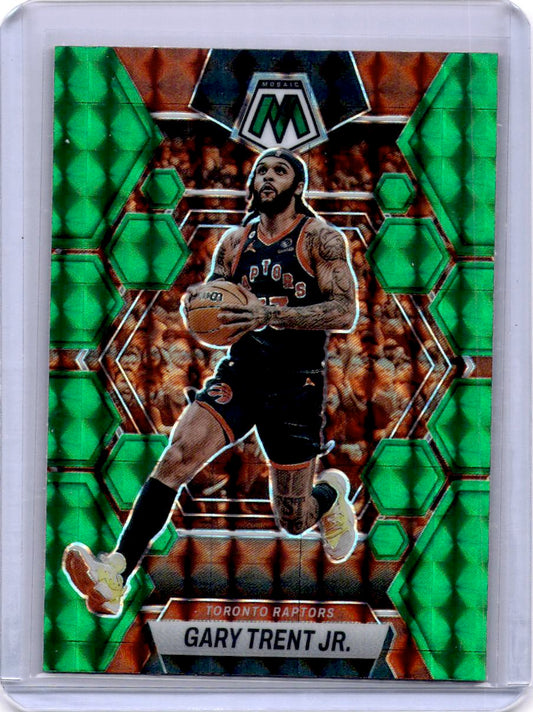 2022-23 Panini Mosaic #17 Gary Trent Jr. Green