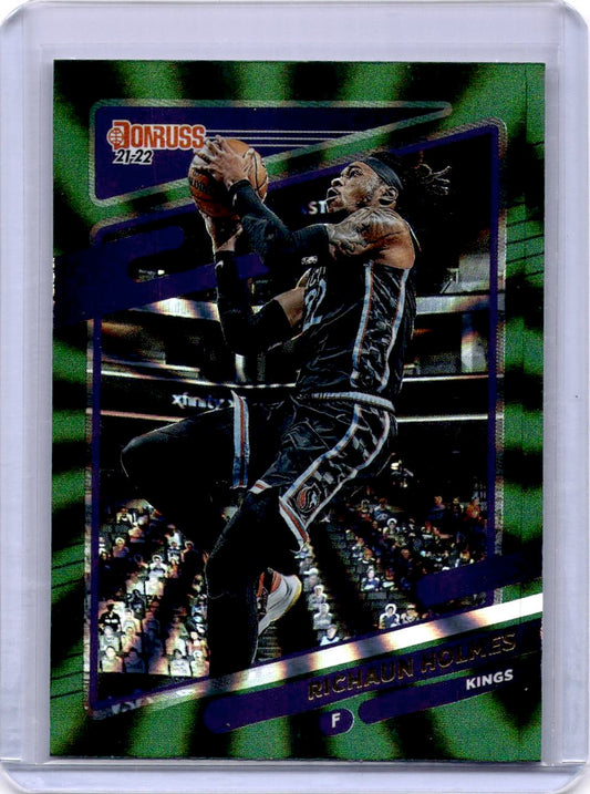 2021-22 Donruss #61 Richaun Holmes Holo Green Laser