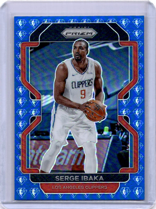 2021-22 Panini Prizm #18 Serge Ibaka NBA 75th Anniversary