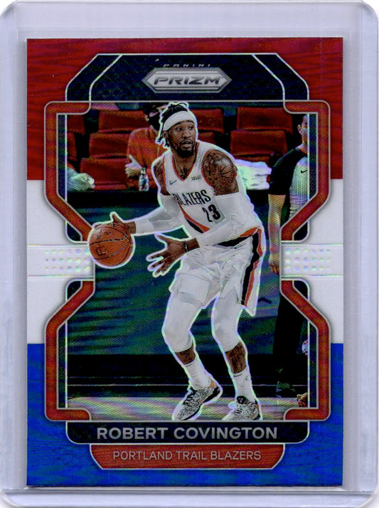 2021-22 Panini Prizm #233 Robert Covington Red White and Blue