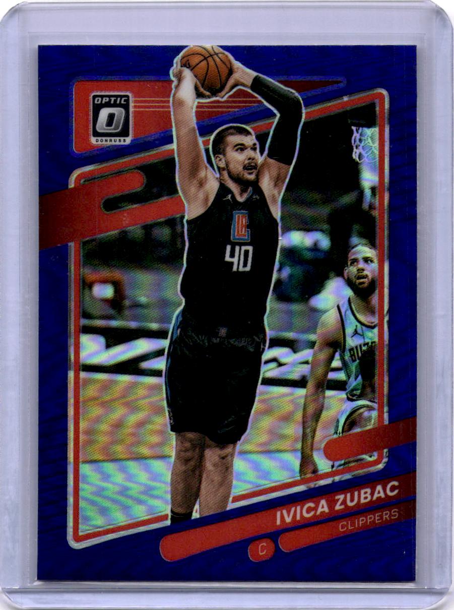 2021-22 Donruss Optic #68 Ivica Zubac Purple