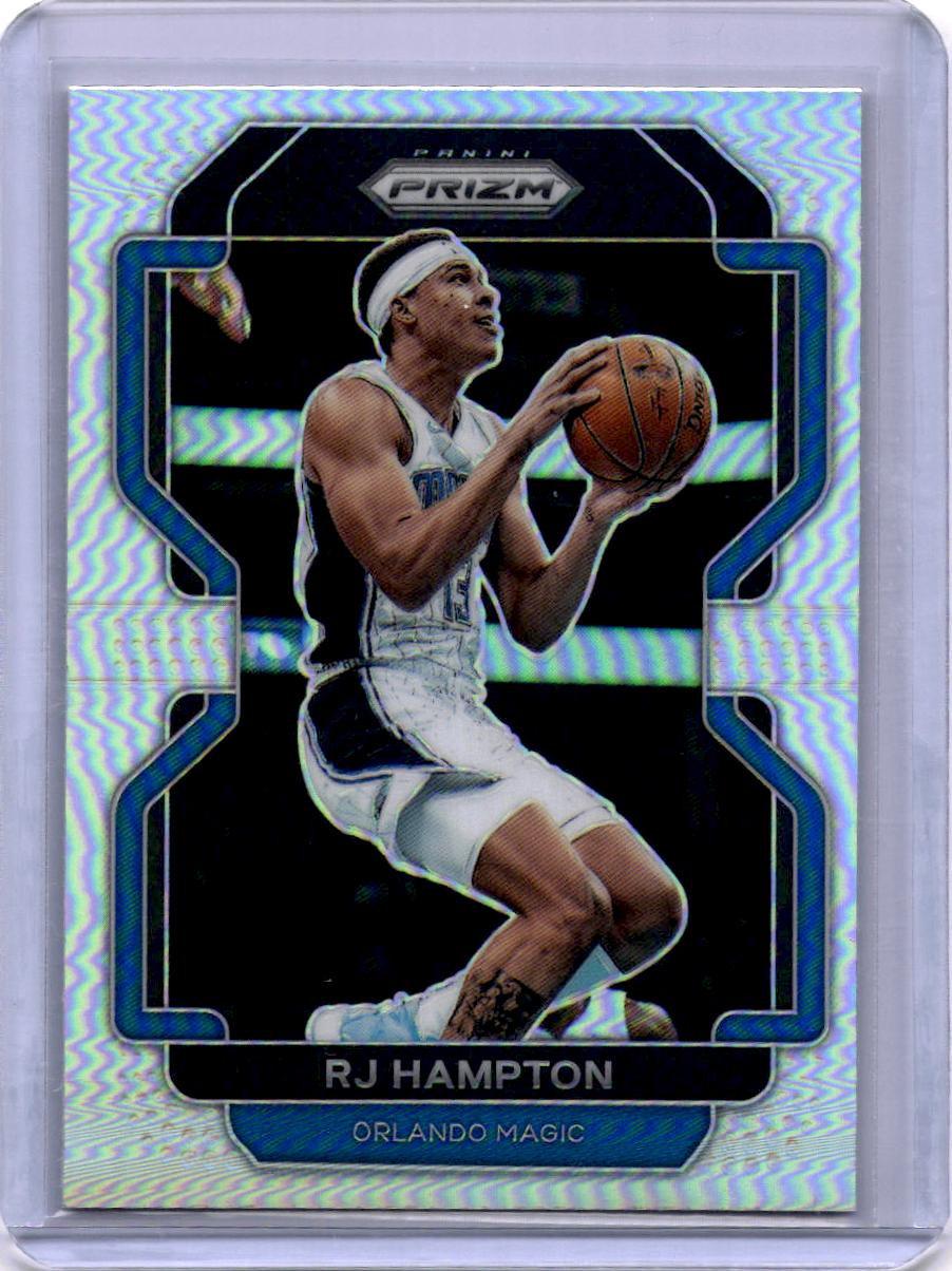 2021-22 Panini Prizm #207 RJ Hampton Silver