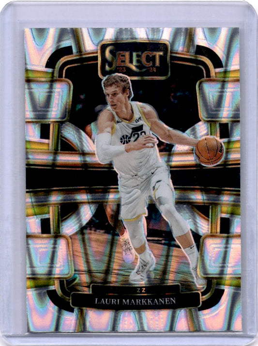 2023-24 Panini Select #19 Lauri Markkanen Tectonic Prizms