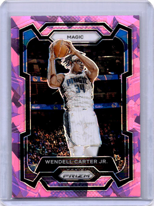 2023-24 Panini Prizm #279 Wendell Carter Jr. Prizms Pink Ice