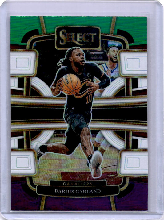 2023-24 Panini Select #50 Darius Garland Green White Purple Prizms