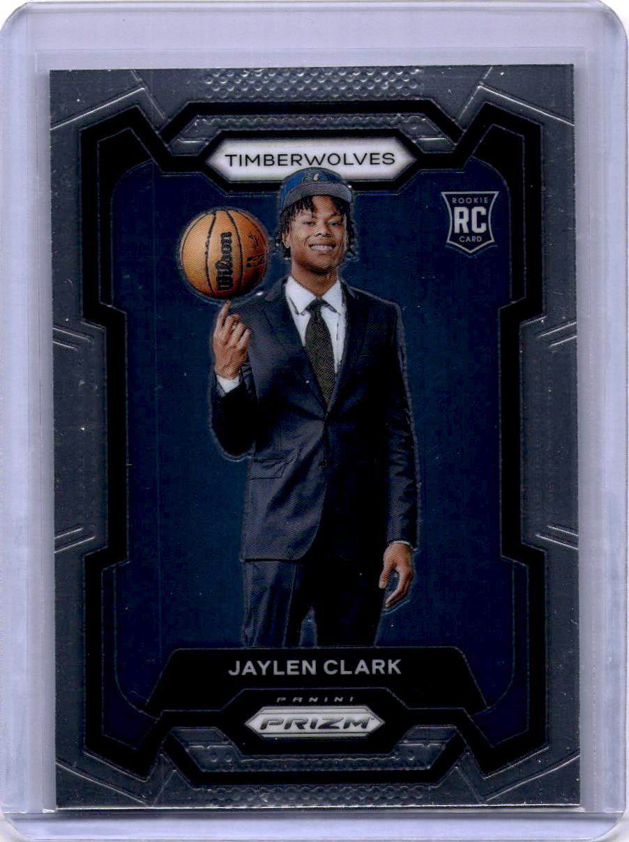 2023-24 Panini Prizm #166 Jaylen Clark Prizms Silver
