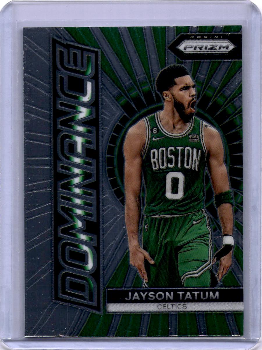 2023-24 Panini Prizm #6 Jayson Tatum Dominance