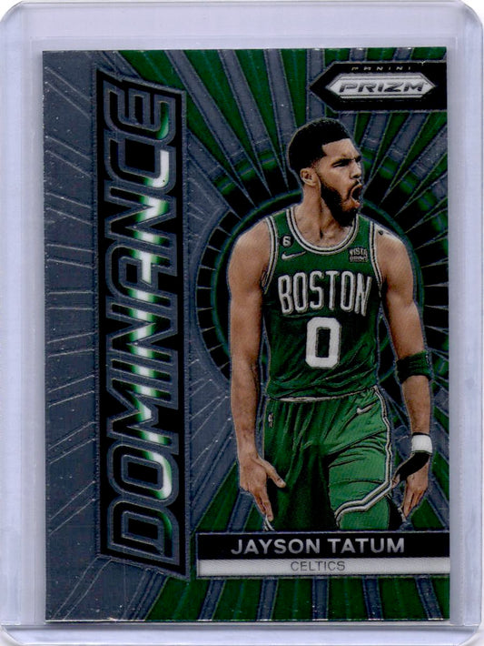 2023-24 Panini Prizm #6 Jayson Tatum Dominance