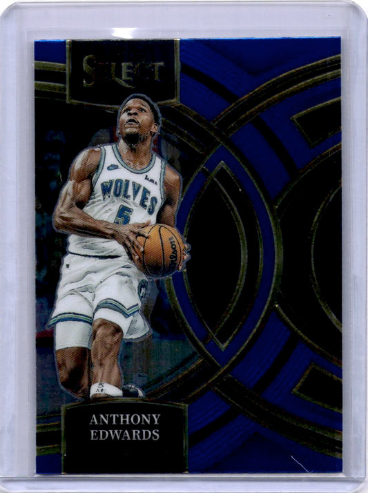 2023-24 Panini Select #164 Anthony Edwards Blue (Retail Base)