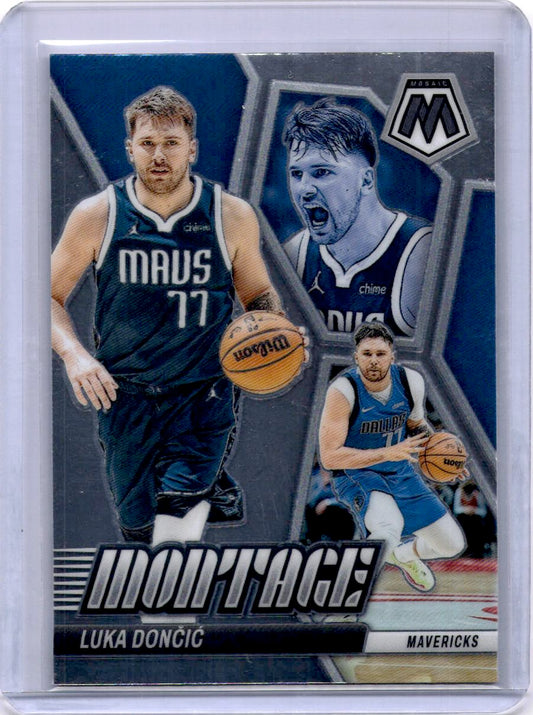 2023-24 Panini Mosaic #5 Luka Doncic Montage