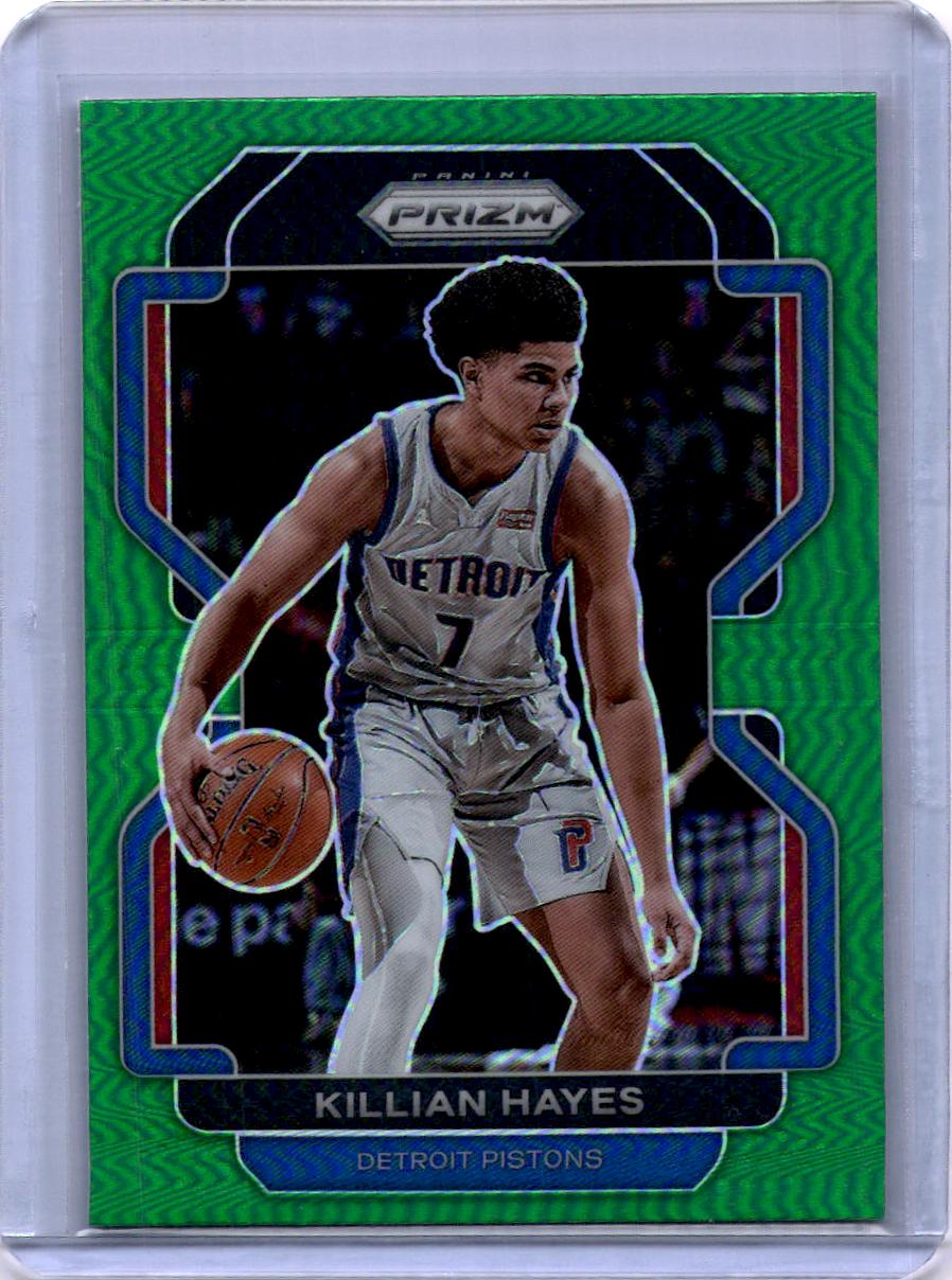 2021-22 Panini Prizm #101 Killian Hayes Green