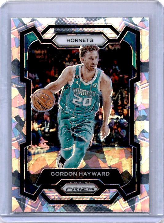 2023-24 Panini Prizm #251 Gordon Hayward Prizms Ice