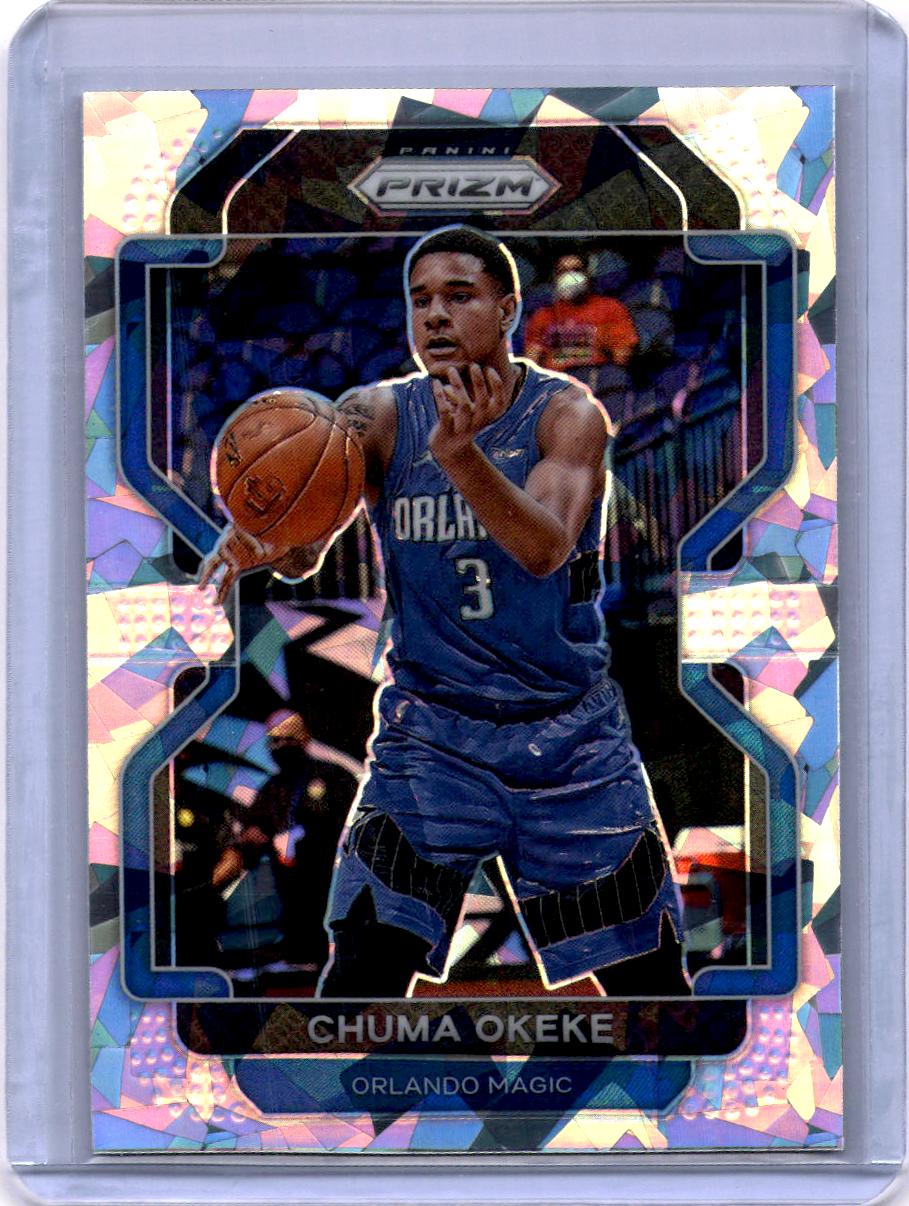2021-22 Panini Prizm #146 Chuma Okeke Ice