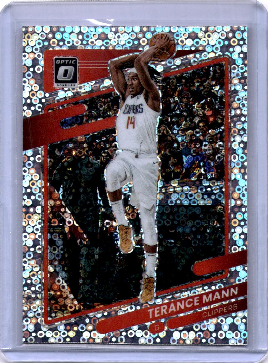 2021-22 Donruss Optic #72 Terance Mann Fast Break Holo