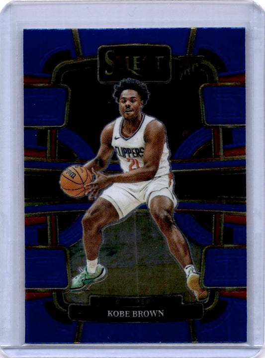 2023-24 Panini Select #79 Kobe Brown Blue (Retail Base)