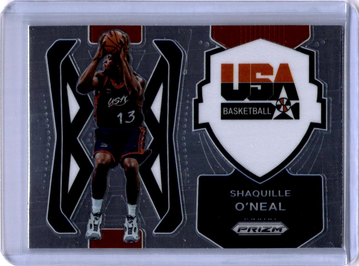 2021-22 Panini Prizm #10 Shaquille O'Neal USA Basketball