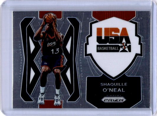 2021-22 Panini Prizm #10 Shaquille O'Neal USA Basketball