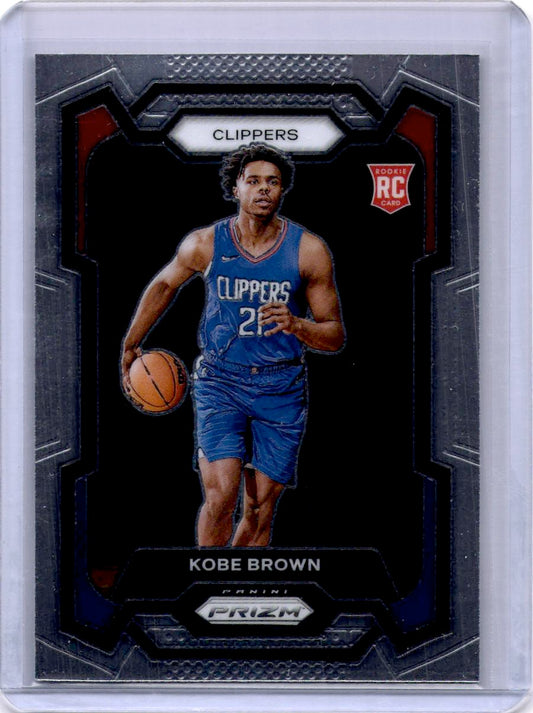2023-24 Panini Prizm #144 Kobe Brown