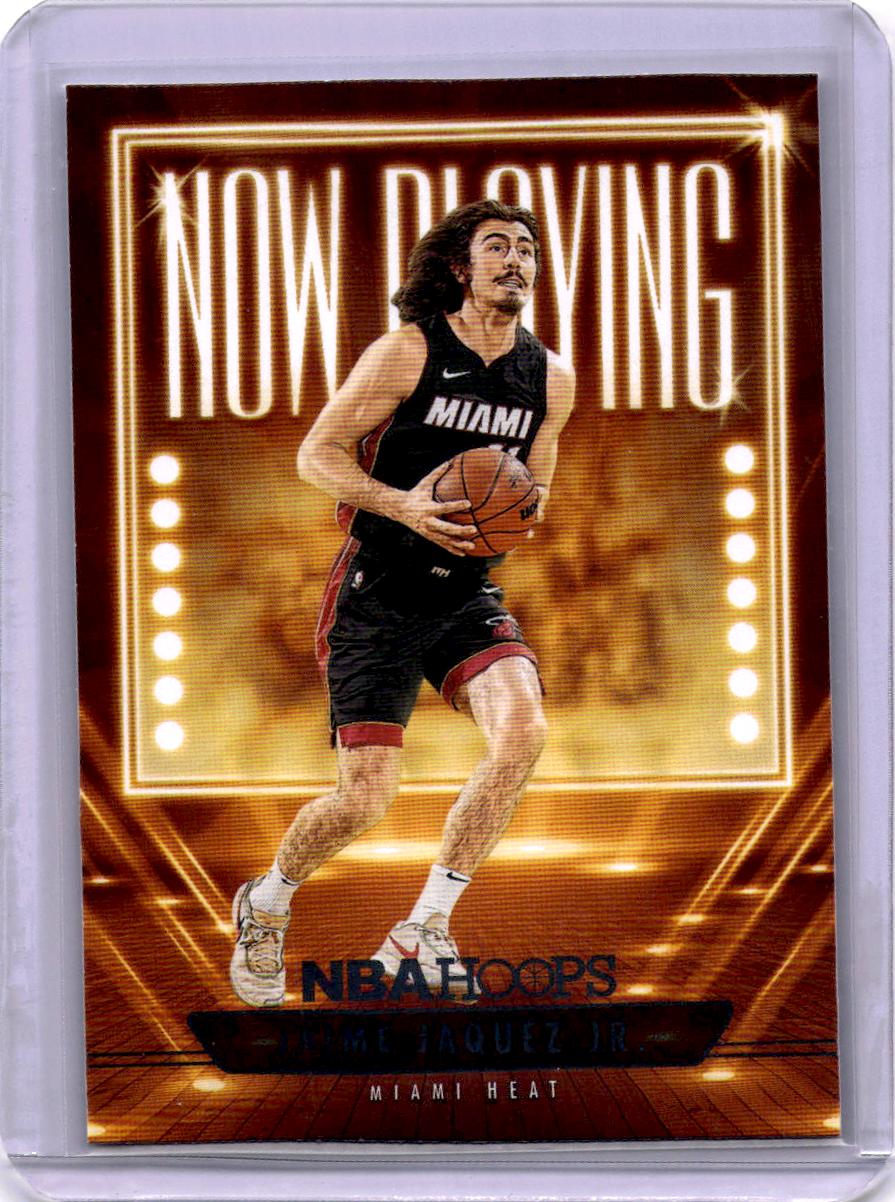 2023-24 Hoops #30 Jaime Jaquez Jr. Now Playing