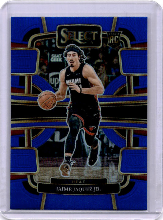 2023-24 Panini Select #100 Jaime Jaquez Jr. Blue Prizms