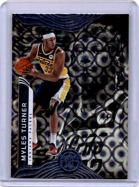 2021-22 Panini Illusions #121 Myles Turner Asia