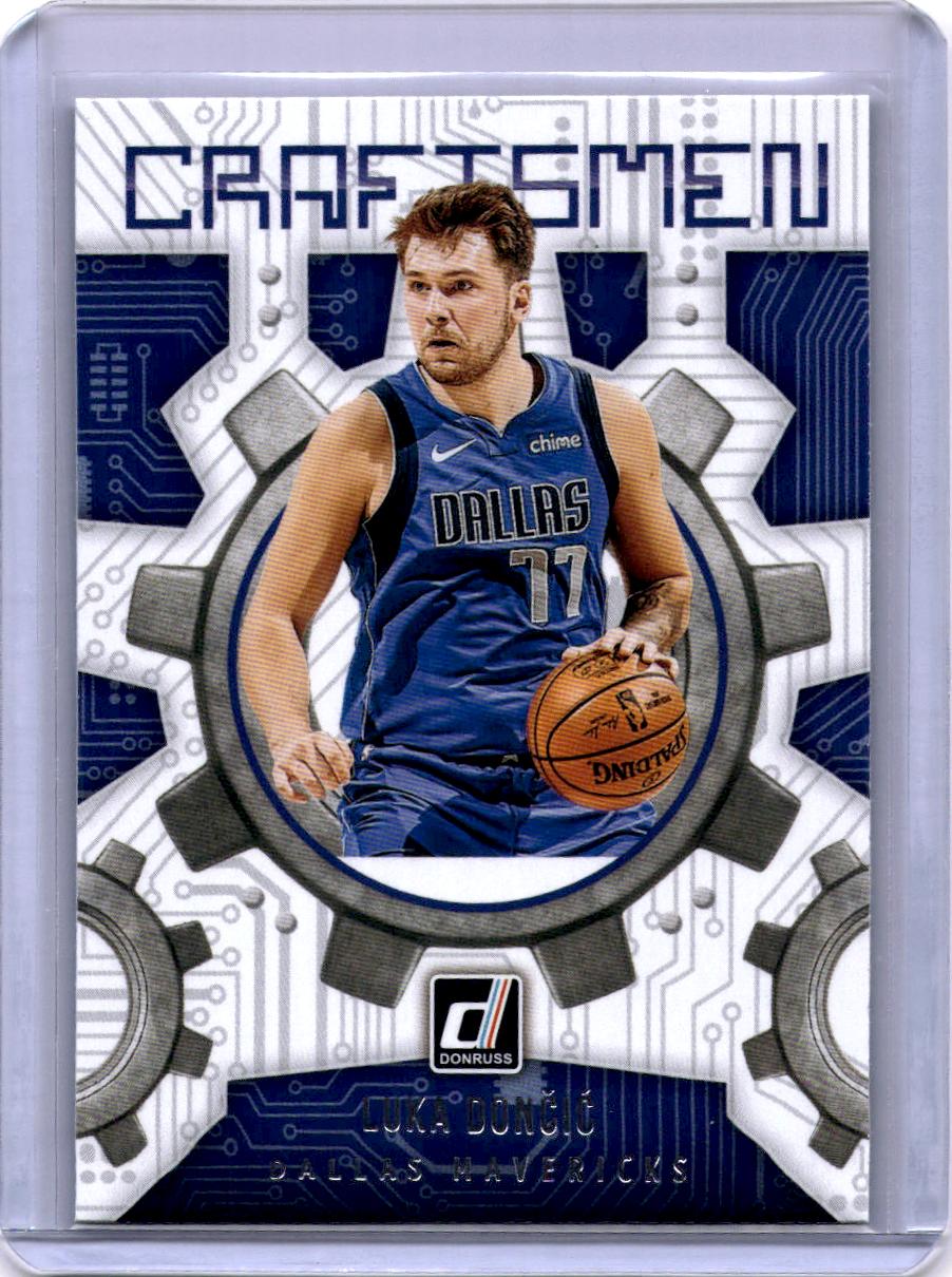 2021-22 Donruss #2 Luka Doncic Craftsmen Press Proof