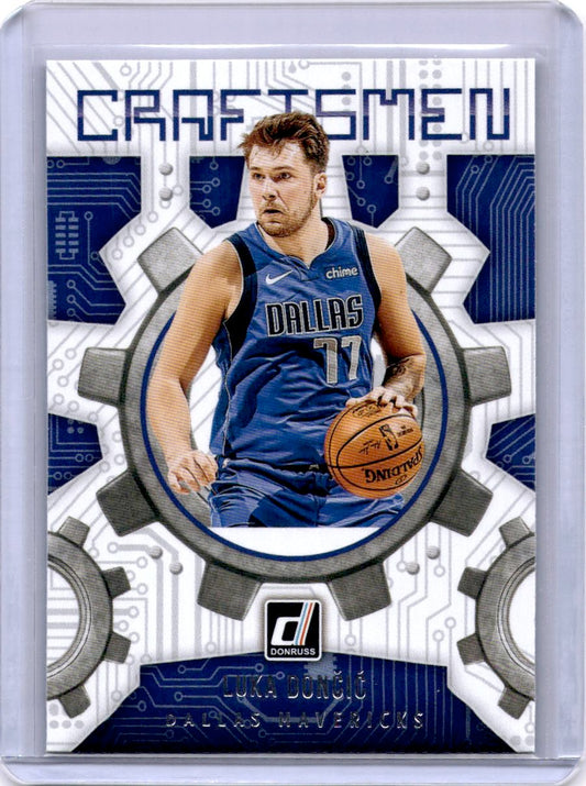 2021-22 Donruss #2 Luka Doncic Craftsmen Press Proof