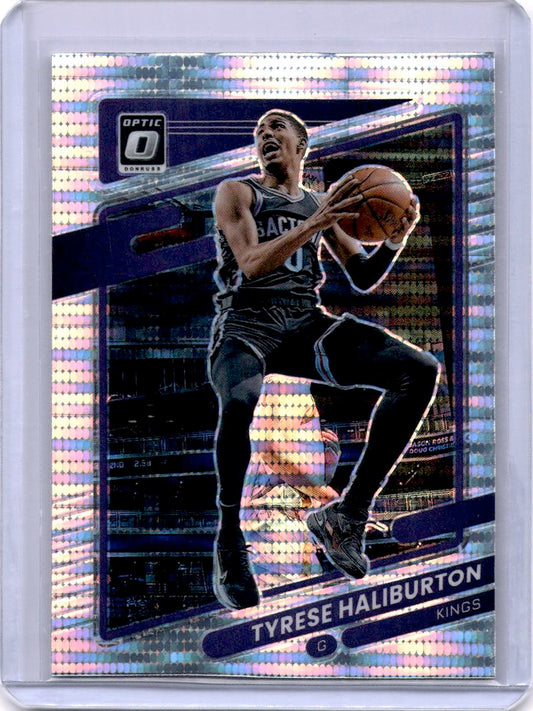 2021-22 Donruss Optic #38 Tyrese Haliburton Fanatics Box Set