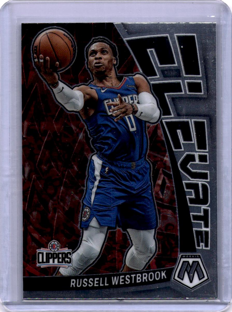 2022-23 Panini Mosaic #16 Russell Westbrook Elevate