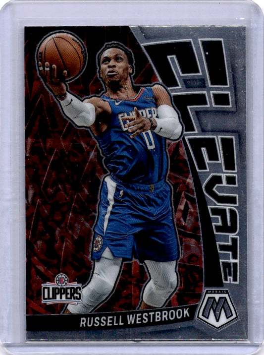 2022-23 Panini Mosaic #16 Russell Westbrook Elevate