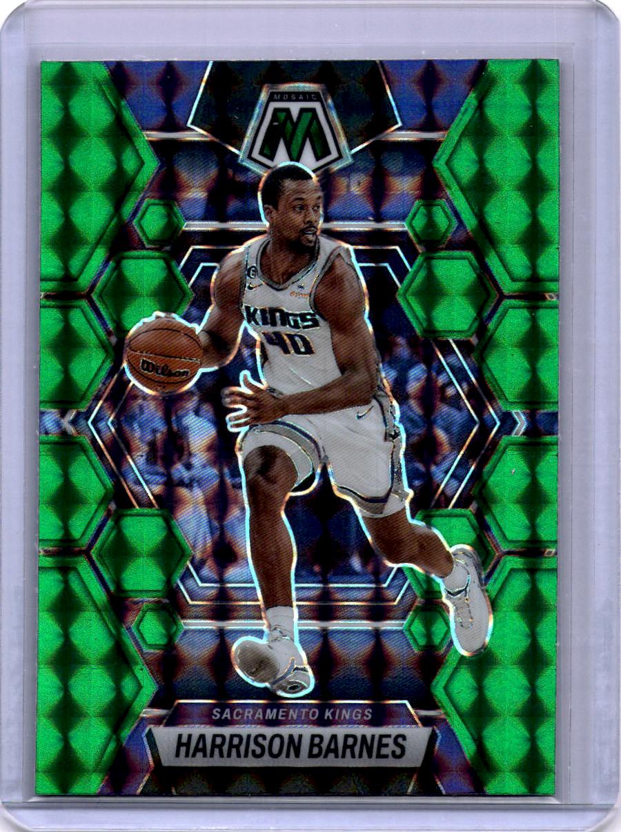 2022-23 Panini Mosaic #191 Harrison Barnes Green