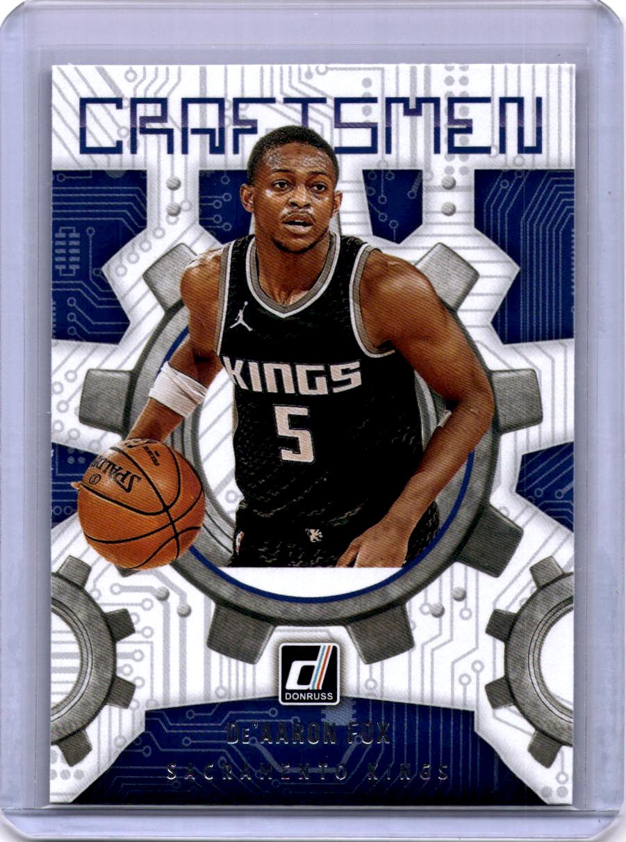 2021-22 Donruss #12 De'Aaron Fox Craftsmen