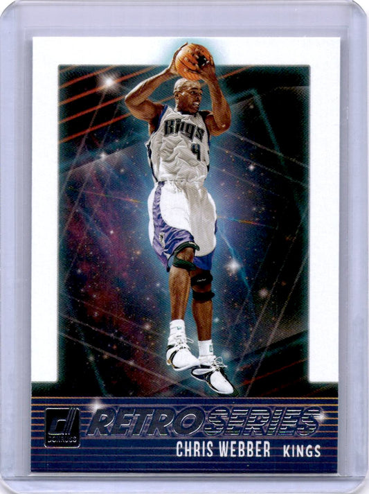 2021-22 Donruss #24 Chris Webber Retro Series Press Proof