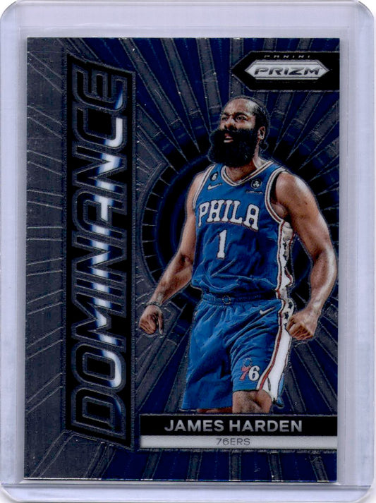 2023-24 Panini Prizm #21 James Harden Dominance