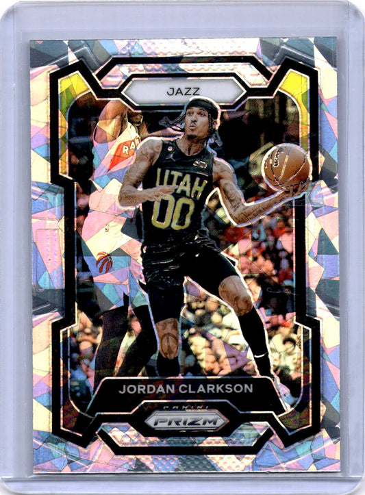 2023-24 Panini Prizm #65 Jordan Clarkson Prizms Ice