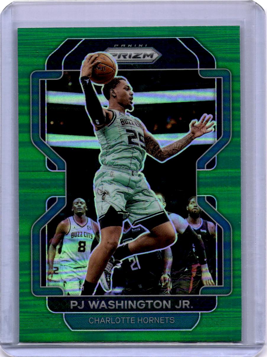 2021-22 Panini Prizm #78 PJ Washington Jr. Green