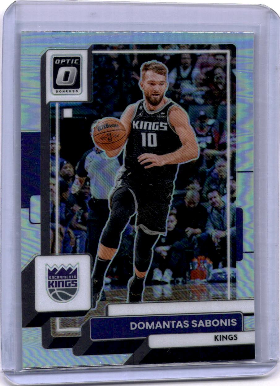 2022-23 Donruss Optic #117 Domantas Sabonis Holo