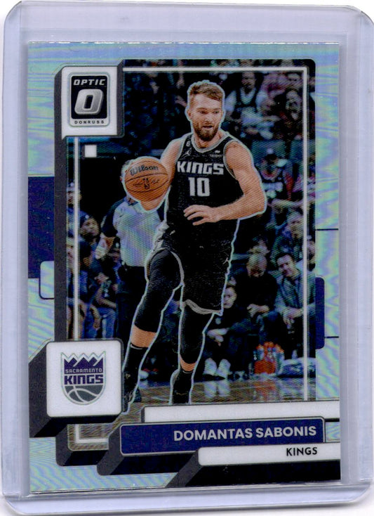 2022-23 Donruss Optic #117 Domantas Sabonis Holo