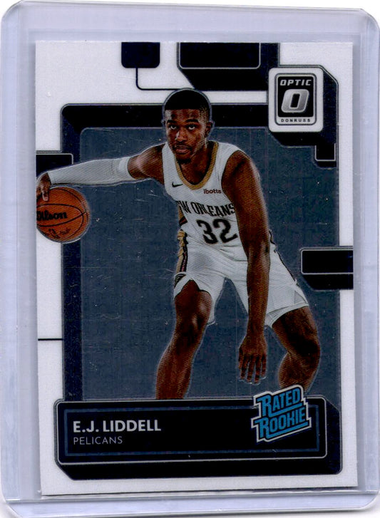 2022-23 Donruss Optic #207 E.J. Liddell