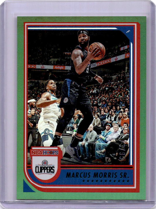 2022-23 Hoops #180 Marcus Morris Sr. Neon Green