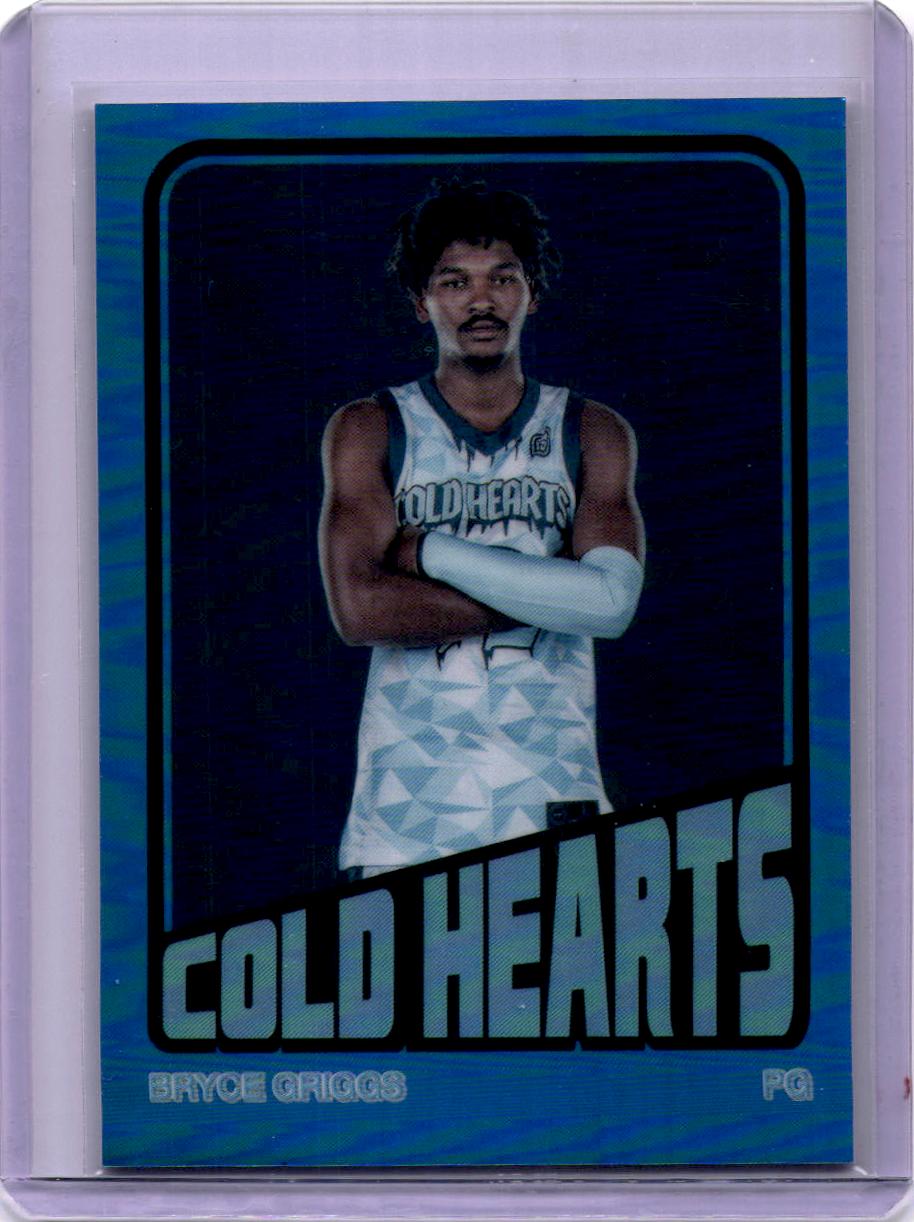 2022-23 Topps Chrome Overtime Elite #TB72-8 Bryce Griggs Blue Refractors #/50