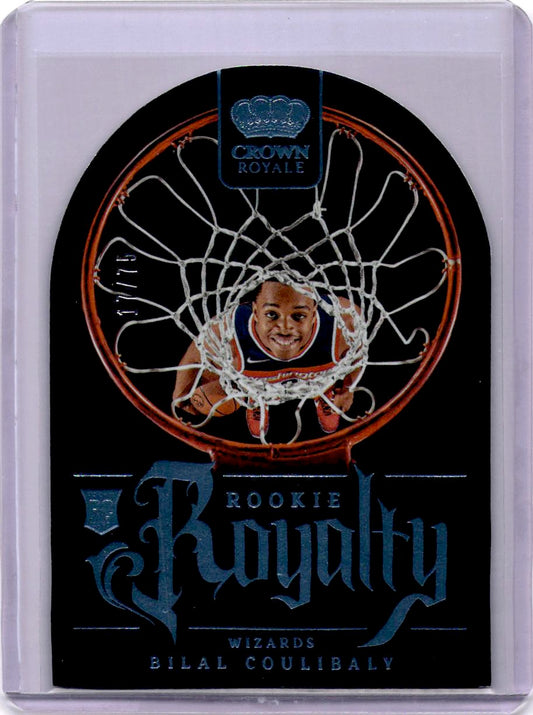2023-24 Panini Crown Royale #9 Bilal Coulibaly Rookie Royalty Blue #/75