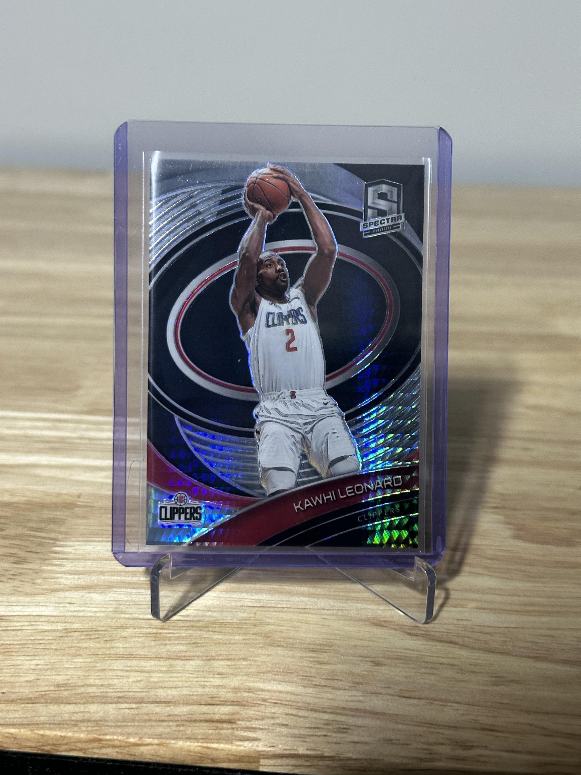 2020-21 Panini Spectra #97 Kawhi Leonard Silver