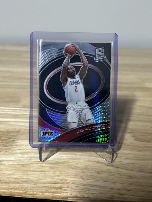 2020-21 Panini Spectra #97 Kawhi Leonard Silver