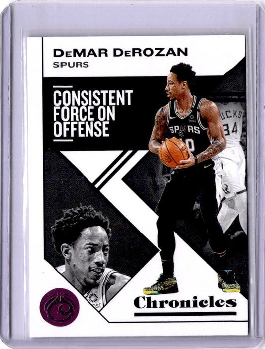 2019-20 Panini Chronicles #23 DeMar DeRozan Pink